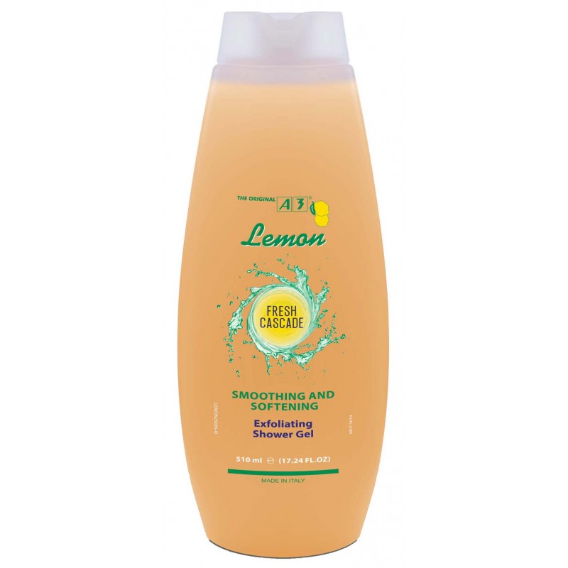 A3 Lemon Fresh Cascade Smoothing and Softening Exfoliating Shower Gel 420ml