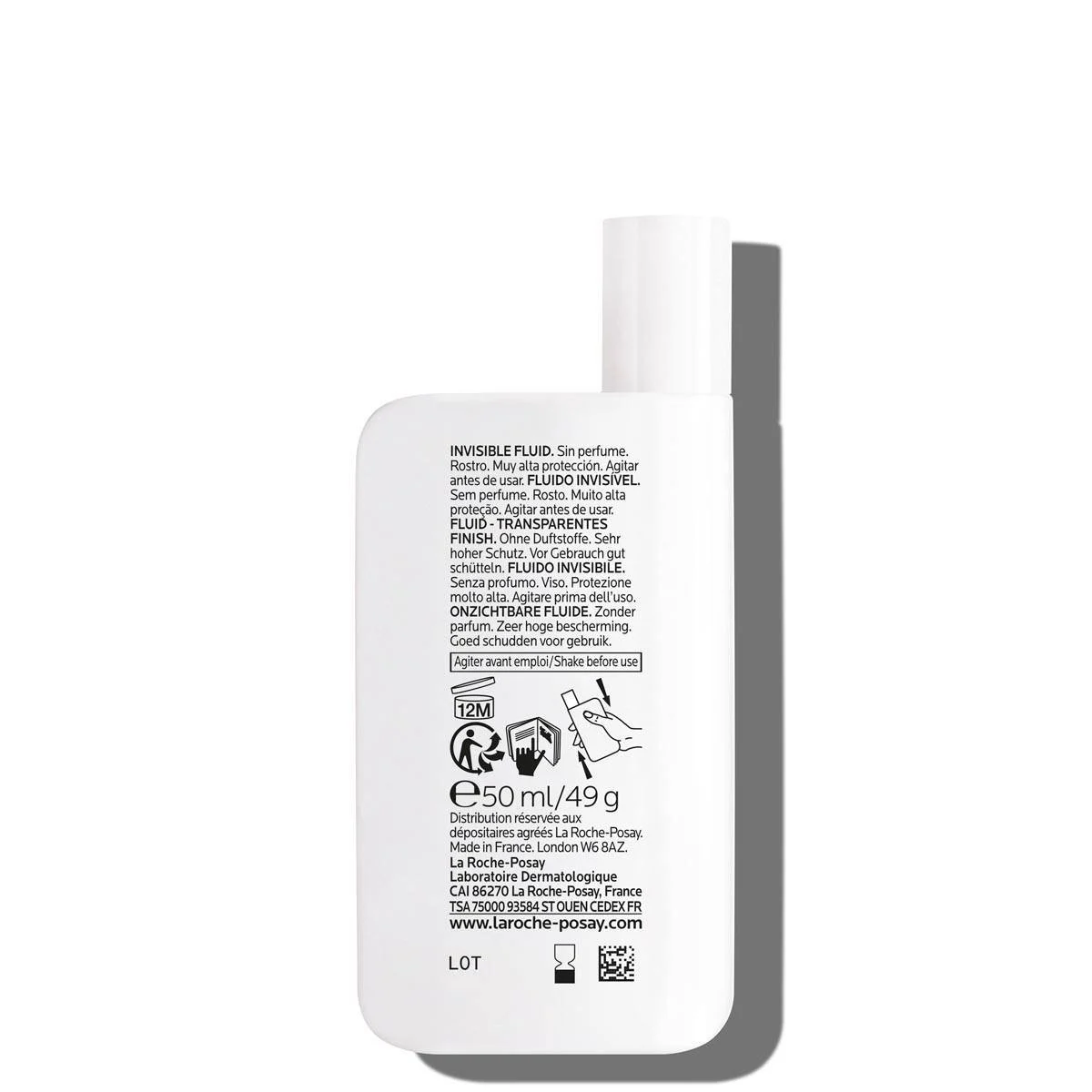 La Roche-Posay Anthelios UVMune 400 Invisible Fluid SPF50+ (50ml). — photo 2