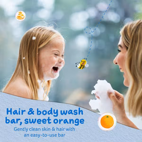 Childs Farm Hair & Body Wash Bar (Organic Sweet Orange, 60g). — photo 4