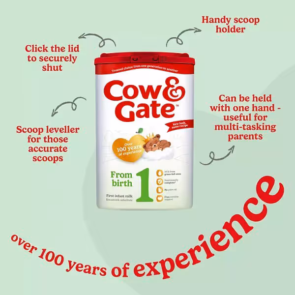 Cow Gate 1 First Infant Milk From New Born 800g — photo 4