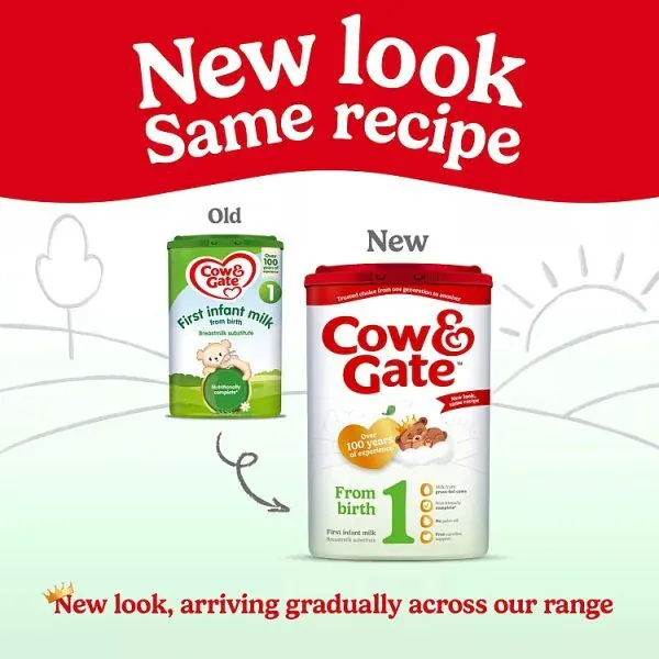 Cow Gate 1 First Infant Milk From New Born 800g — photo 5