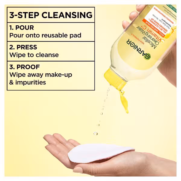 Garnier Micellar Vitamin C Cleansing Water 700ml — photo 4