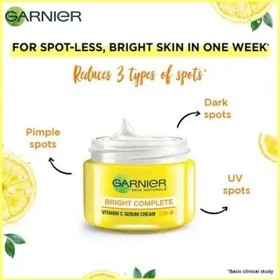 Garnier Skin Naturals Bright Complete Vitamin C Serum Cream UV (23g — photo 3