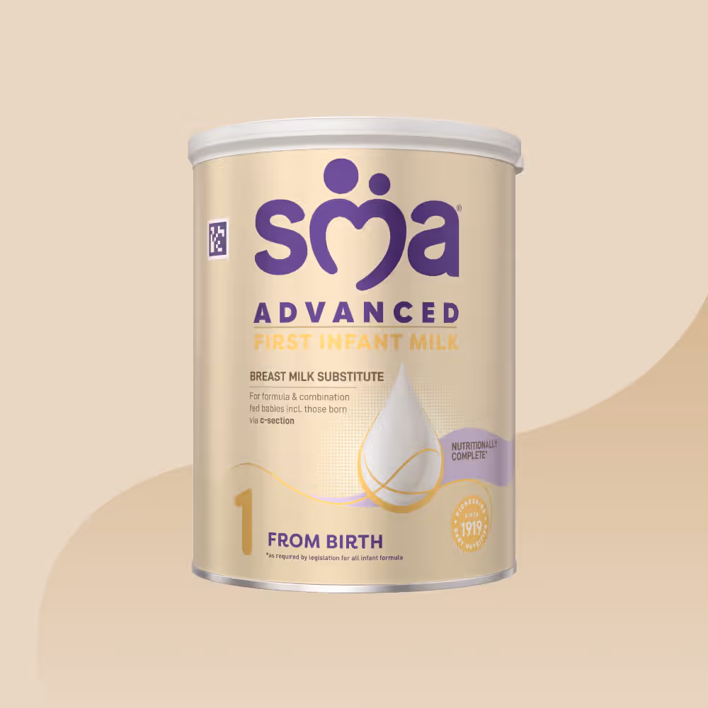 Sma advanced first infant milk 800g front of pack