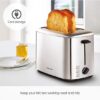 Morphy Richards Equip Brushed 2 Slice Toaster-White - Image 2