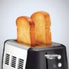 Morphy Richards Evoke Stainless Steel 2 Slice Toaster- Black/GREY - Image 2