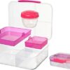 Sistema Bento Box TO GO | Lunch Box with Yoghurt/Fruit Pot | 1.65 L - Image 2