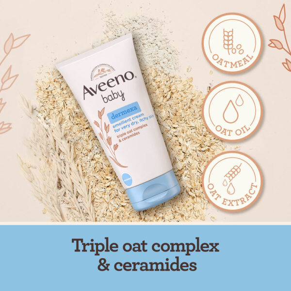 Aveeno Baby Dermexa Emollient Cream - Image 3