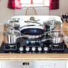 Stellar 7000 5 Piece Draining Saucepan Set - Image 7