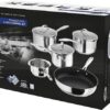 Stellar 7000 5 Piece Draining Saucepan Set - Image 6