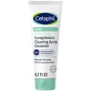Cetaphil Gentle Clear Complexion-Clearing BPO Acne Cleanser with 2.6% Benzoyl Peroxide, Creamy and Soothing for Sensitive Skin